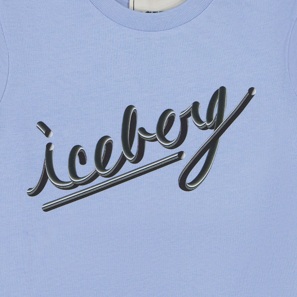 Iceberg Baby boys t-shirt in Light Blue