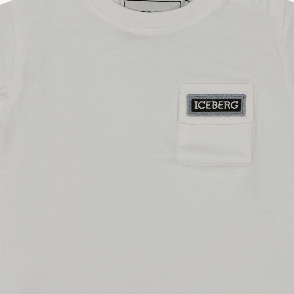 Iceberg Baby boys t-shirt in White