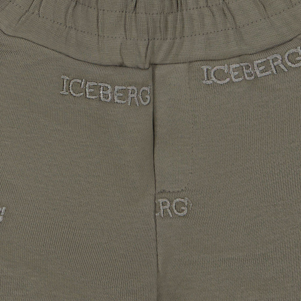 Iceberg Baby guys Shorts In Gray