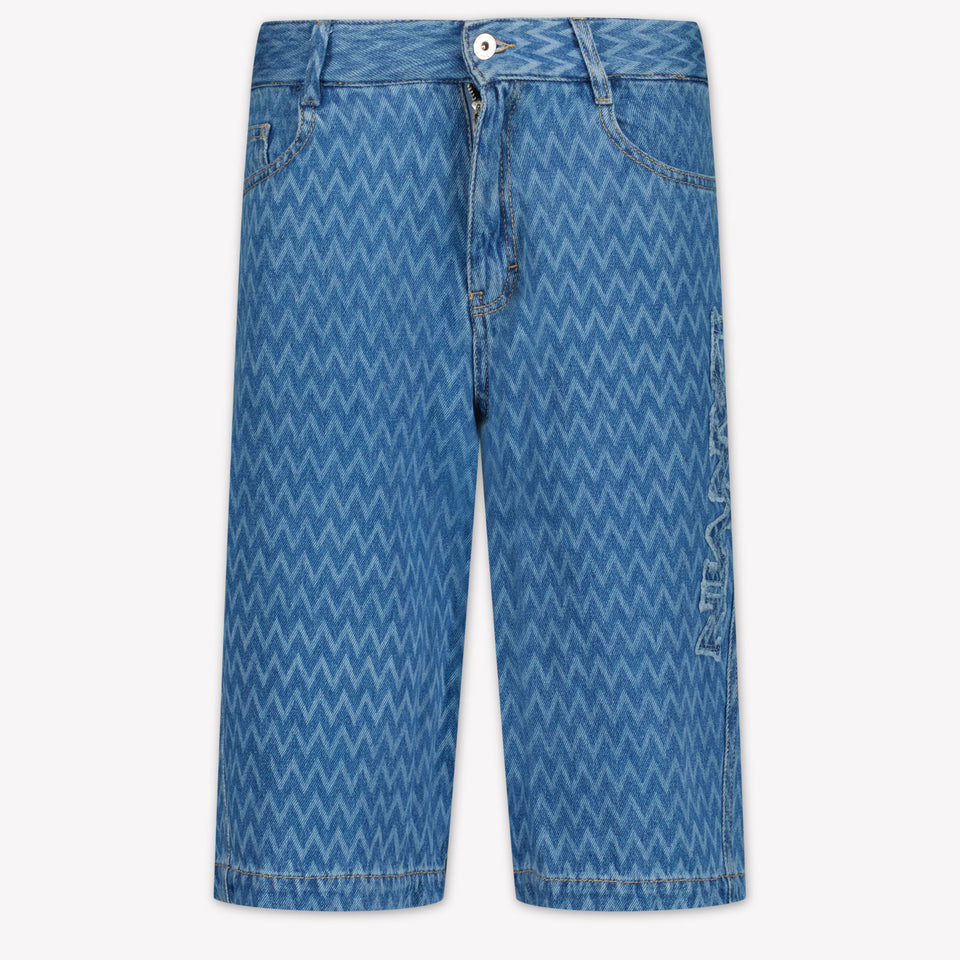 Lanvin Kids Boys Shorts In Jeans