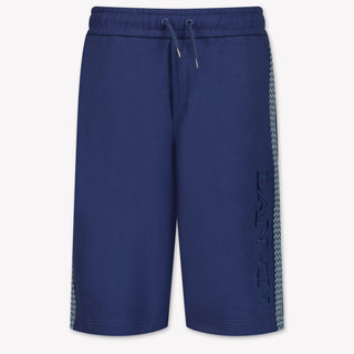 Lanvin Kinder Jongens Shorts In Blauw
