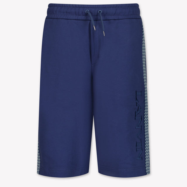 Lanvin Kids Boys Shorts In Blue