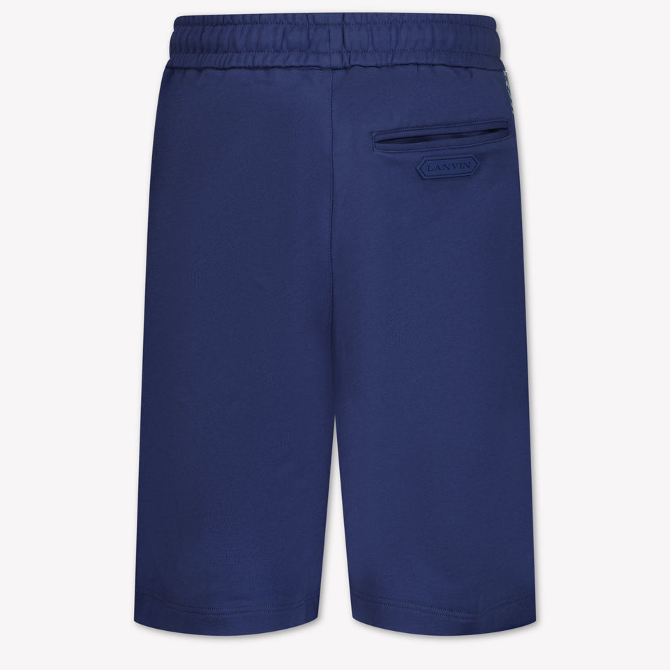 Lanvin Kids Boys Shorts In Blue