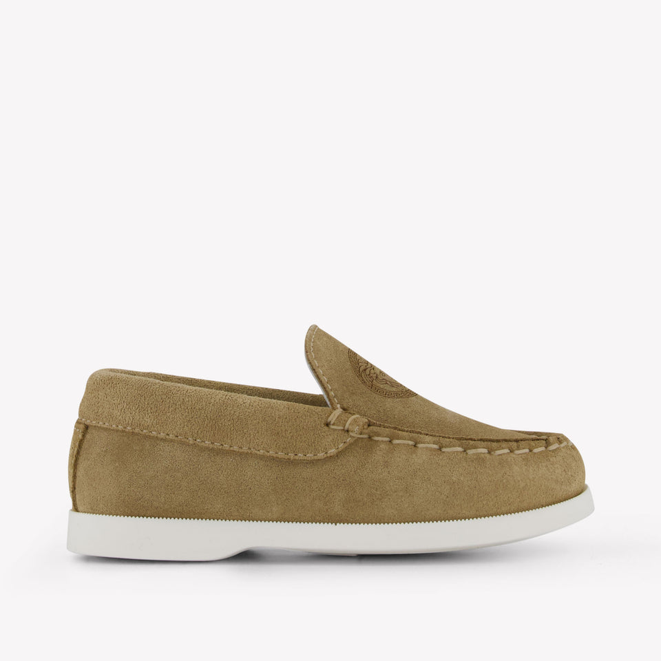 Versace Unisex Shoes In Beige