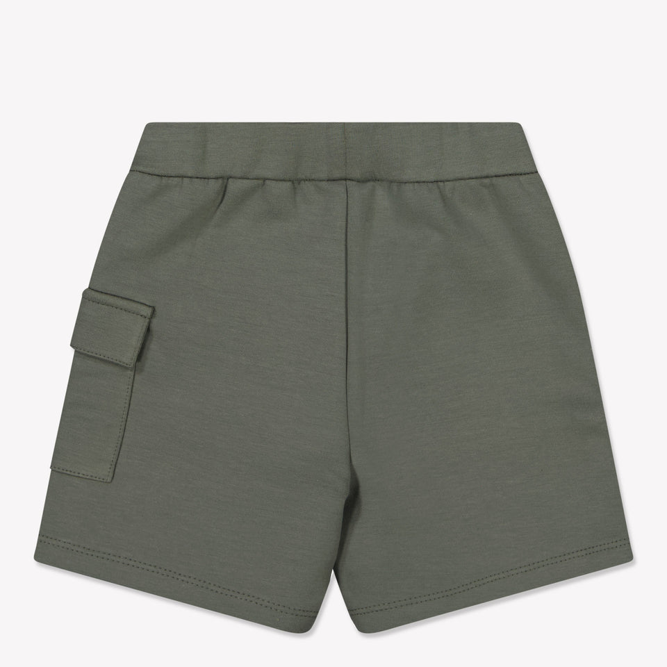 Armani Baby Boys Shorts In Taupe