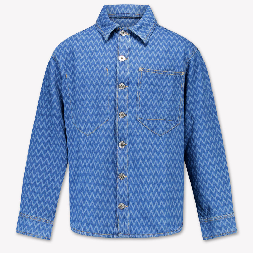 Lanvin Kids Boys Blouse In Blue