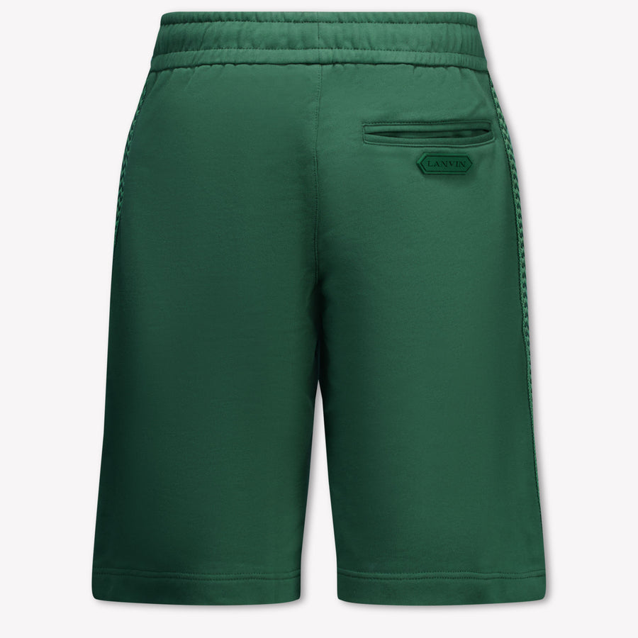 Lanvin Kids Boys Shorts In Green