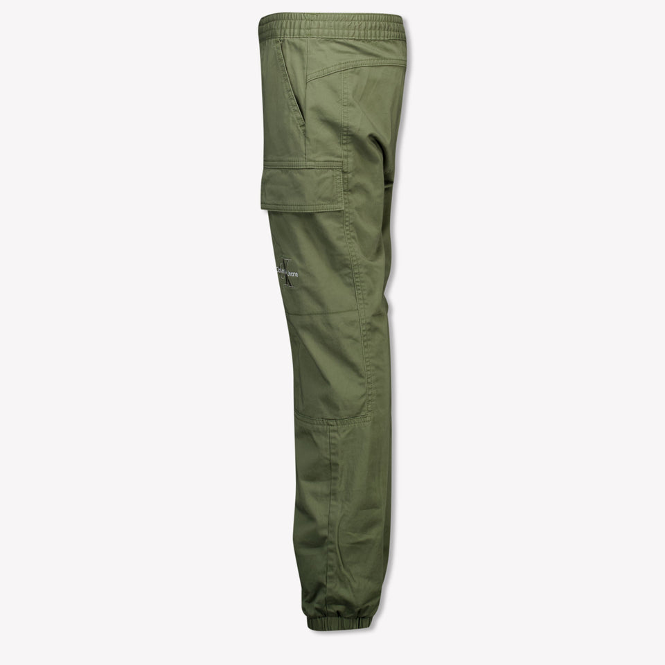 Calvin Klein Kinder Jongens Broek In Army