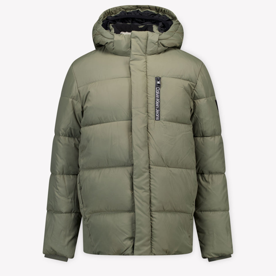 Calvin Klein Kinder Jongens Winterjassen In Army