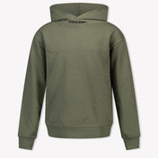 Calvin Klein Kinder Jongens Trui In Army
