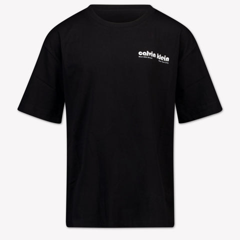 Calvin Klein Kids Boys  T-Shirt Black