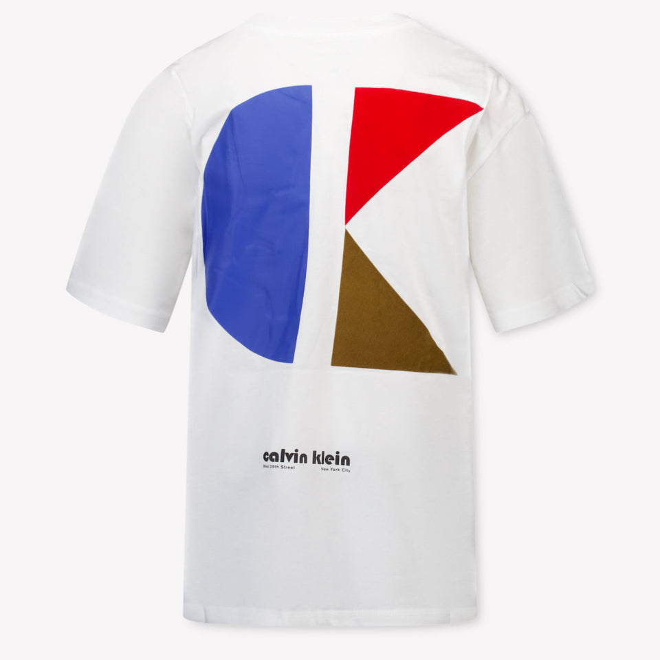 Calvin Klein Kids Boys  T-Shirt White