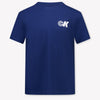 Calvin Klein Kinder Jongens T-Shirt In Blauw