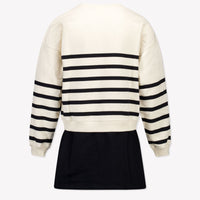 Calvin Klein Kinder Meisjes Jurk In Licht Beige
