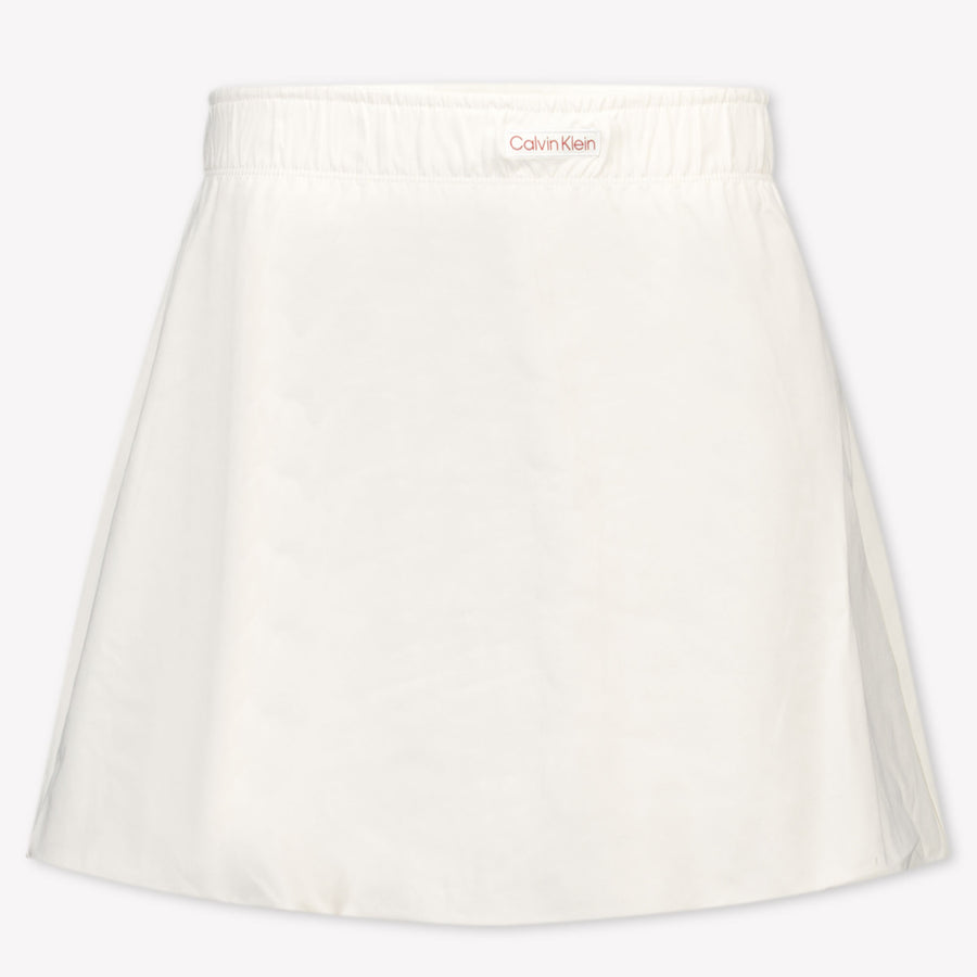 Calvin Klein Kinder Meisjes Rokje In Licht Beige