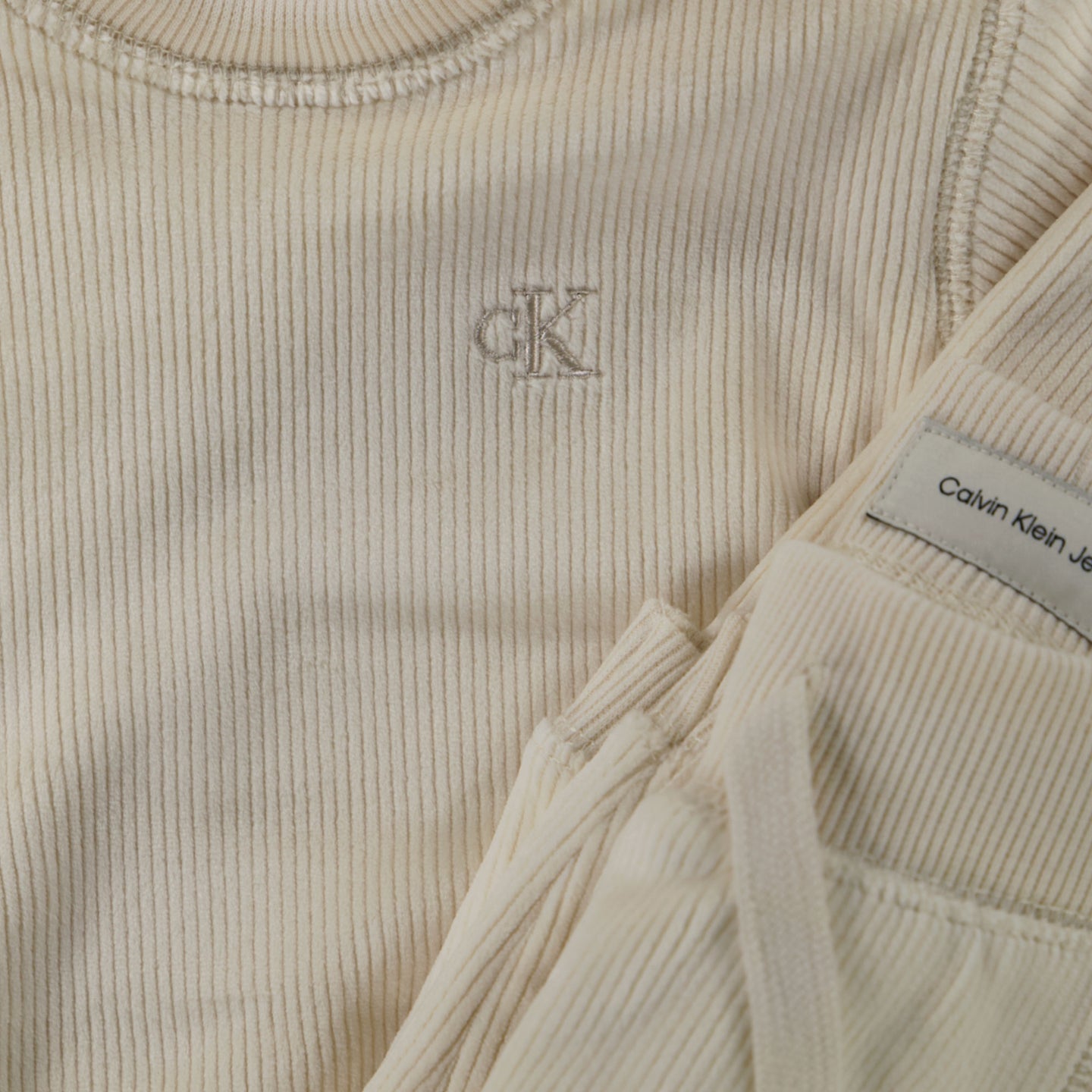 Calvin Klein Baby Unisex Tracksuit  Beige