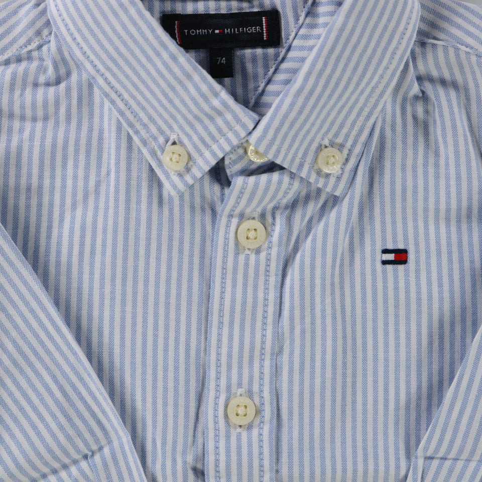 Tommy Hilfiger Baby Boys Blouse  Light Blue