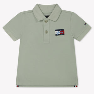 Tommy Hilfiger Baby Boys Polo  Light Green