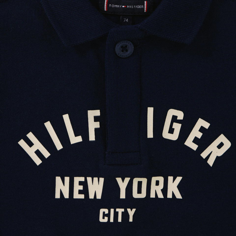 Tommy Hilfiger Baby Jongens Trui In Navy
