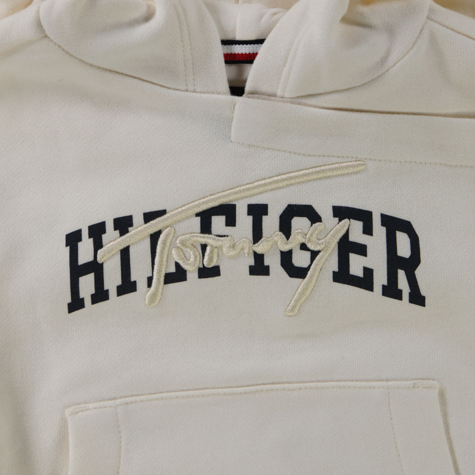 Tommy Hilfiger Baby Jongens Trui In Off White