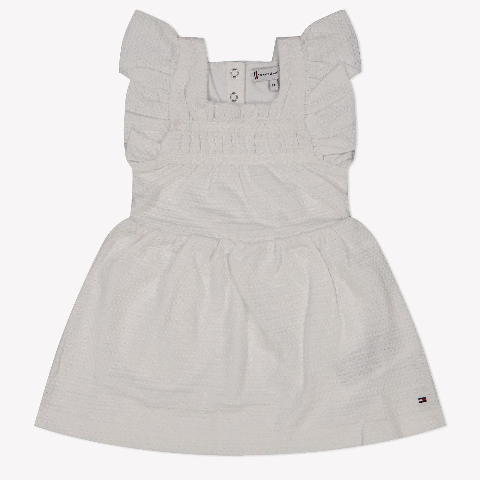 Tommy Hilfiger Baby Meisjes Jurk In Wit