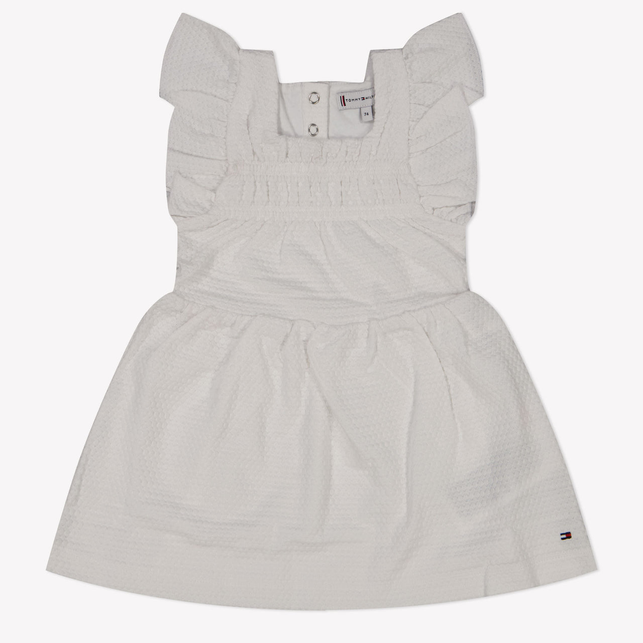 Tommy Hilfiger Baby Meisjes Jurk In Wit