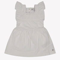 Tommy Hilfiger Baby Meisjes Jurk In Wit