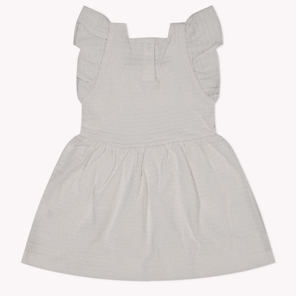 Tommy Hilfiger Baby Meisjes Jurk In Wit