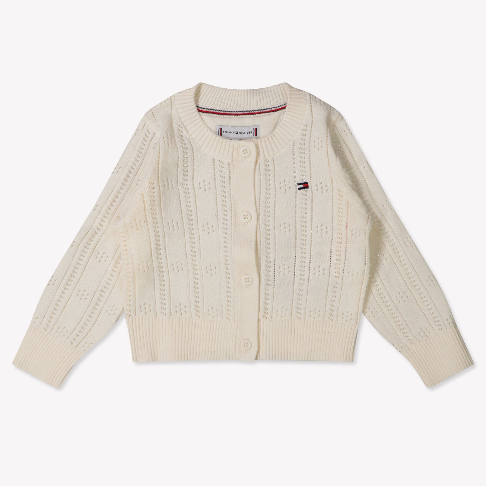 Tommy Hilfiger Baby Girls Vest  Cream
