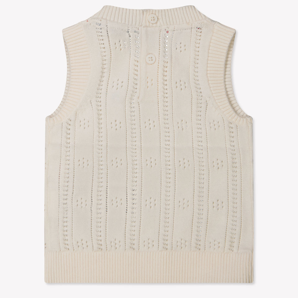Tommy Hilfiger Baby Girls Sweater  Cream