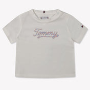 Tommy Hilfiger Baby Meisjes T-Shirt In Wit