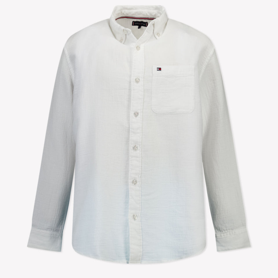 Tommy Hilfiger Kids Boys Blouse  White