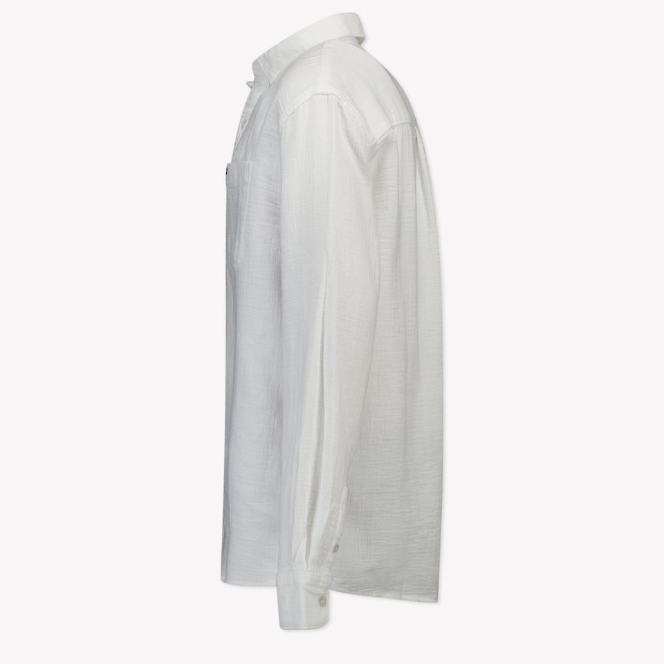 Tommy Hilfiger Kids Boys Blouse  White