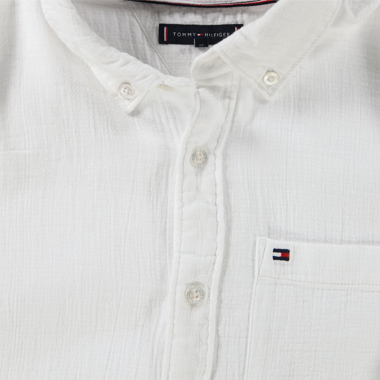 Tommy Hilfiger Kinder Jongens Blouse In Wit