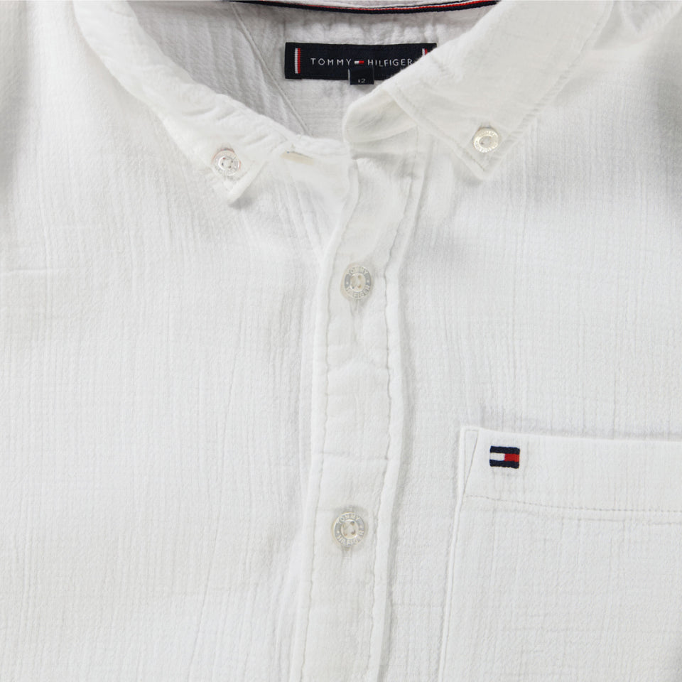 Tommy Hilfiger Kids Boys Blouse  White