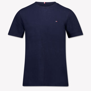 Tommy Hilfiger Kinder Jongens T-Shirt In Navy