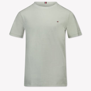Tommy Hilfiger Kinder Jongens T-Shirt In Licht Groen
