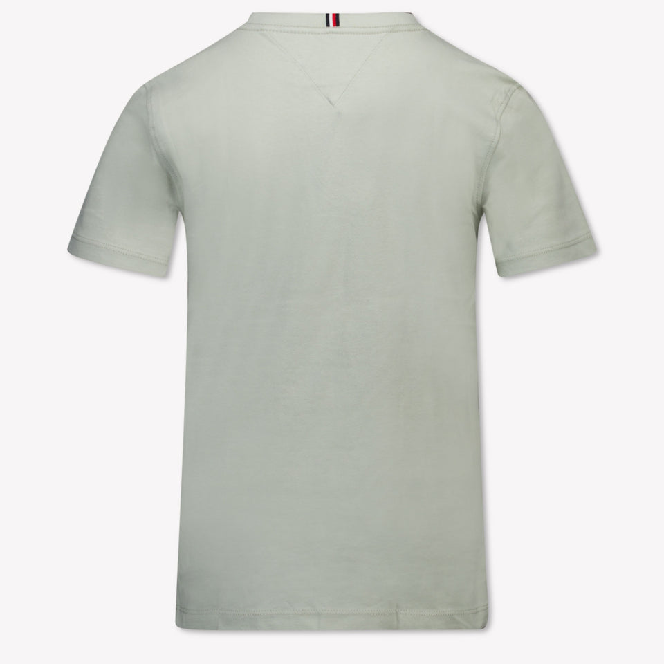 Tommy Hilfiger Kinder Jongens T-Shirt In Licht Groen