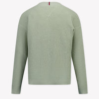Tommy Hilfiger Kids Boys Sweater  Light Green