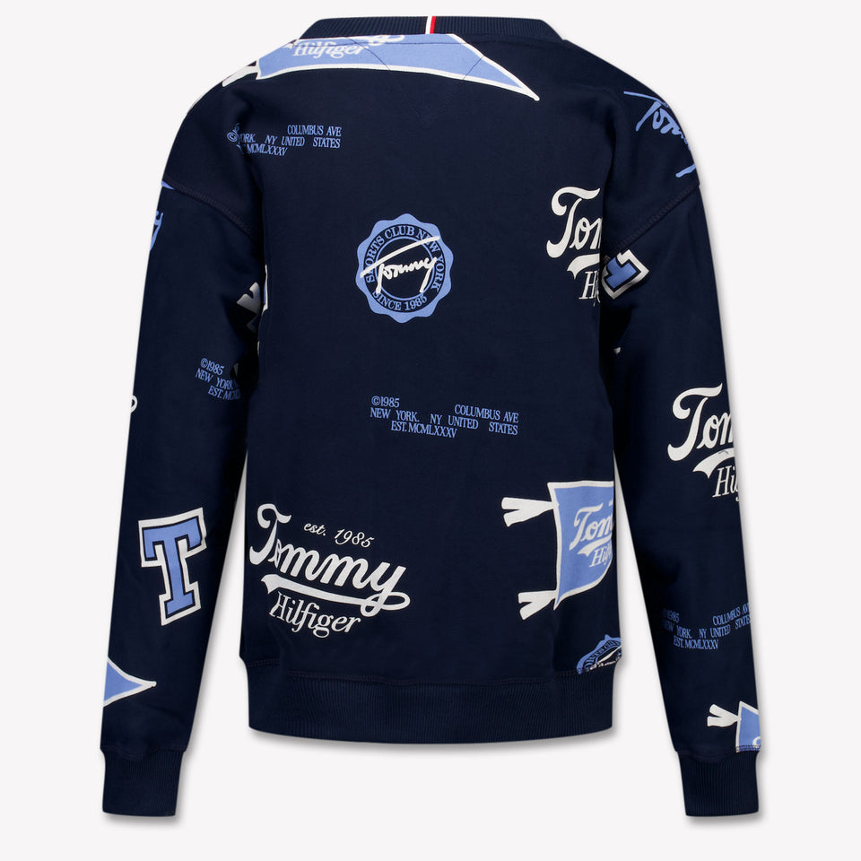 Tommy Hilfiger Kinder Jongens Trui In Navy