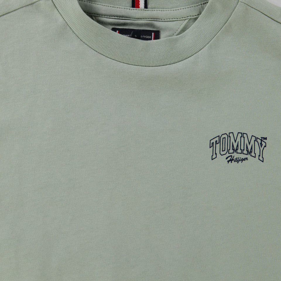 Tommy Hilfiger Kids Boys  T-Shirt Light Green