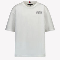 Tommy Hilfiger Kinder Jongens T-Shirt In Wit