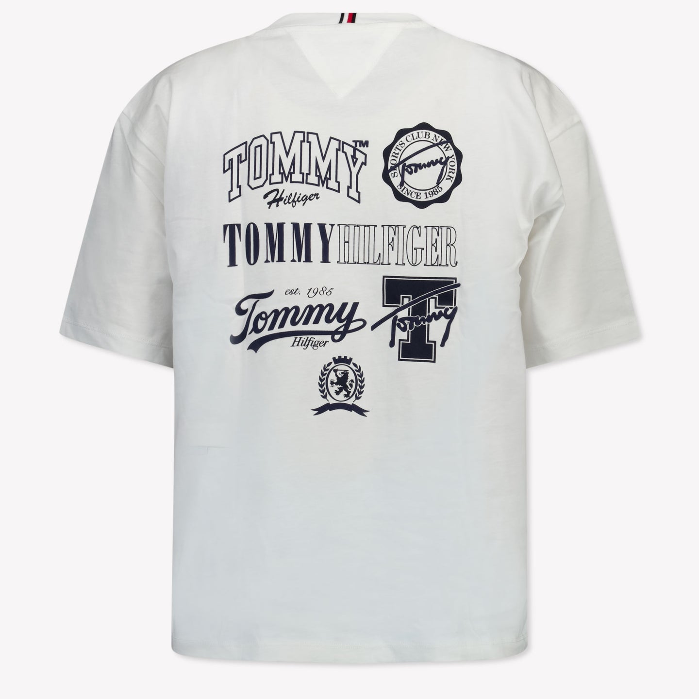 Tommy Hilfiger Kinder Jongens T-Shirt In Wit