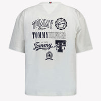 Tommy Hilfiger Kinder Jongens T-Shirt In Wit