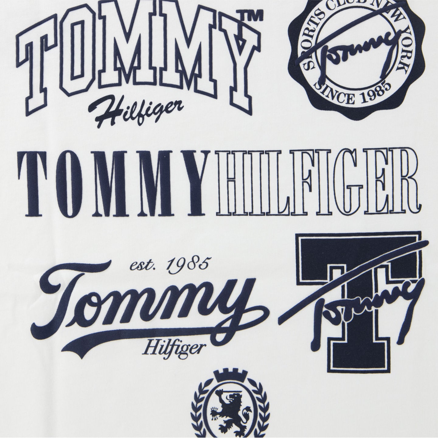 Tommy Hilfiger Kinder Jongens T-Shirt In Wit