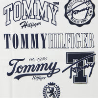 Tommy Hilfiger Kinder Jongens T-Shirt In Wit