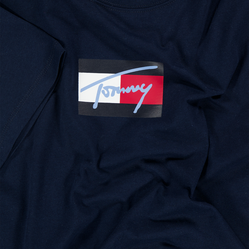 Tommy Hilfiger Kids Boys  T-Shirt Navy