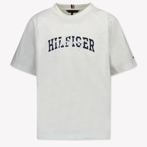 Tommy Hilfiger Kids Boys  T-Shirt White