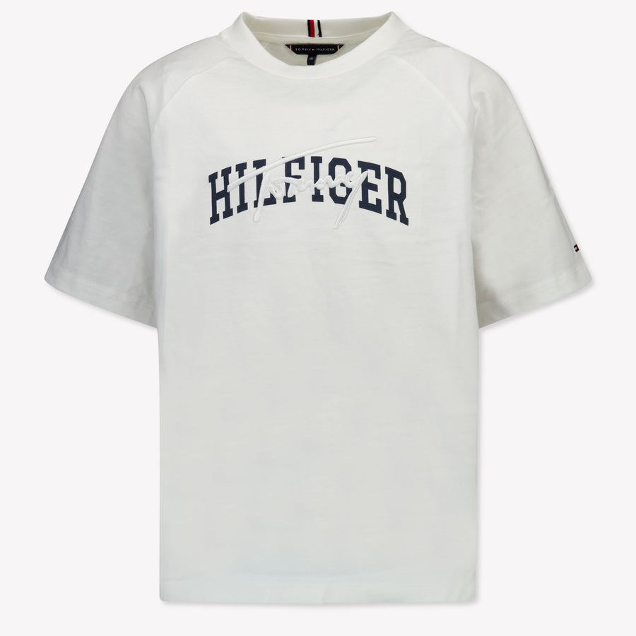 Tommy Hilfiger Kids Boys  T-Shirt White