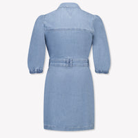 Tommy Hilfiger Kinder Meisjes Jurk In Jeans